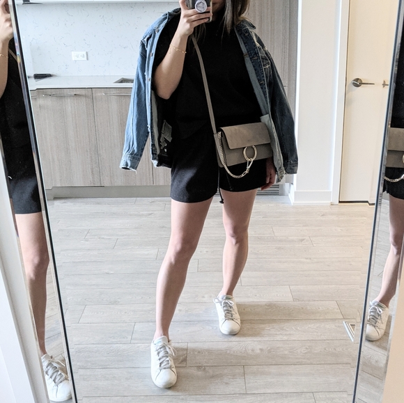 CHLOE Small Faye Leather And Suede Crossbody Bag - Picture 2 of 8